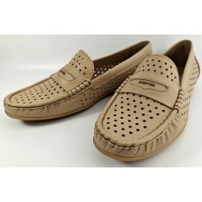 мокасини Stepter 8924 beige leather 